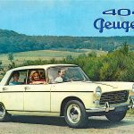 Peugeot 404 Catálogo en Español Año 1960