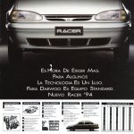 Daewoo Racer Publicidad Chile Noviembre 1993
