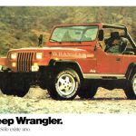 Jeep Wrangler YJ Ficha de producto Chile 1989-1990