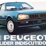 Peugeot Chile Gama de productos 1984