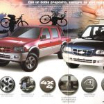 Chevrolet LUV X-Treme 4WD y Premier 2WD Ficha Producto Chile 2002