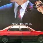 Peugeot 405 Catálogo presentación modelo en Chile 1988-1989