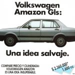 Volkswagen Amazon Publicidad Chile 1987