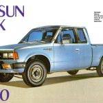 Datsun 720 Pickup King Cab 4×2. Ficha de producto Chile 1982