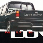Chevrolet LUV Ficha de Producto Chile 1991