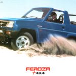 Daihatsu Feroza Ficha de Producto Chile 1997