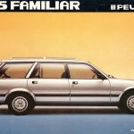 Peugeot 505 Break Ficha de producto Chile 1989