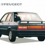 Peugeot 505 Evolution Ficha de Producto Chile 1991