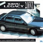 Subaru Legacy VZ 2.0L Ficha de Producto Chile 1992
