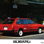 Subaru Leone ll Generación Station 4WD Ficha de producto Chile 1982