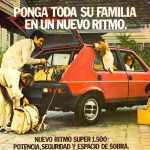 FIAT Ritmo 75 Super 1500 Publicidad Chile 1982
