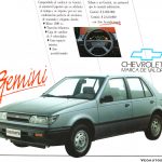 Chevrolet Gemini Chile 1988