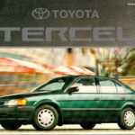 Toyota All New Tercel Ficha de Producto Chile 1994