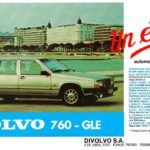 Volvo 760 GLE Ficha de Producto Chile 1983