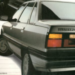 Renault 21 TXE Ficha de Producto Chile 1989