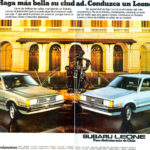 Subaru Leone ll Publicidad Chile 1980