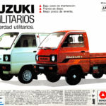 Suzuki Super Carry Pickup y Furgón Chile 1989