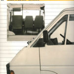 Renault Trafic Ficha de Producto Chile 1989