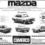 Mazda Publicidad Chile 1977: 323 808 B1600