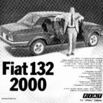 FIAT 132 Publicidad Chile Abril 1981