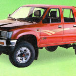 Toyota Hilux Doble Cabina 4×4 Ficha de Producto Chile 1993
