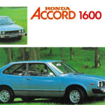 Honda Accord Hatchback Catálogo Publicidad 1977