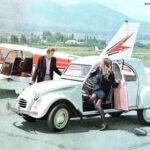 Citroën 2CV AZAM Publicidad Chile Mayo 1969