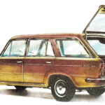 FIAT 125 Familiar Publicidad Chile 1976