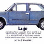 FIAT 147 850 1300 GLS Chile 1982
